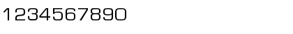 Download Eurasia Wide Normal Font Numeric Preview