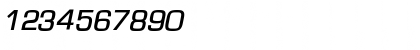 Download EurasiaWide BoldItalic Font Numeric Preview