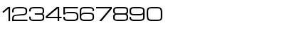 Download Euro Technic Extended Regular Font Numeric Preview