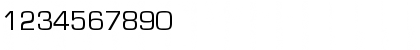 Download EuroUkr Regular Font Numeric Preview