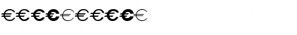 Download EuroA Regular Font Numeric Preview