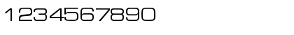 Download EuropaExtended Normal Font Numeric Preview