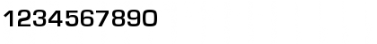 Download EuropeDemi Normal Font Numeric Preview