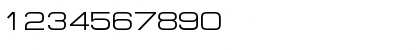 Download Europe_Ext Normal Font Numeric Preview