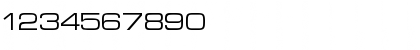 Download Eurostile MN Regular Font Numeric Preview