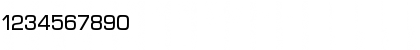 Download EurostileDCDReg Regular Font Numeric Preview