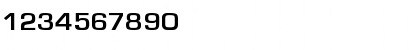 Download EurostileExt-Bo Regular Font Numeric Preview