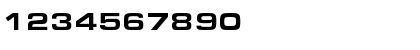 Download EurostileTBlaExt Regular Font Numeric Preview