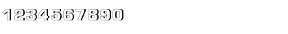 Download EurostileTBlaRe1 Regular Font Numeric Preview