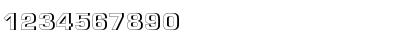 Download EurostileTHeaRe1 Regular Font Numeric Preview