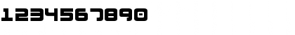 Download Exedore Regular Font Numeric Preview