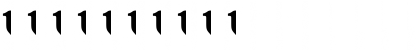 Download Exorsista -Jed@ Regular Font Numeric Preview