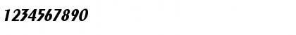 Download Exotic-Bold Th Italic Italic Font Numeric Preview