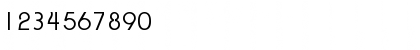 Download Expressa-Serial-Light Regular Font Numeric Preview