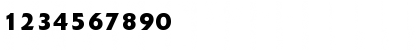 Download ExtensionBold Roman Font Numeric Preview