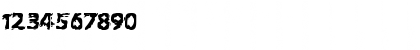 Download Extraction BRK Regular Font Numeric Preview