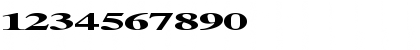 Download Extrano Regular Font Numeric Preview