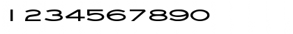 Download Eye glass Extended Bold Font Numeric Preview