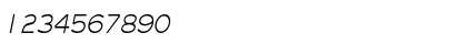 Download Eye glass Thin Italic Font Numeric Preview