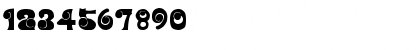 Download EYEfont Regular Font Numeric Preview