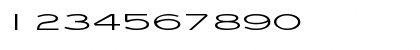 Download EyeglassExtended Normal Font Numeric Preview