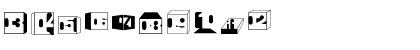 Download EyeSee Regular Font Numeric Preview