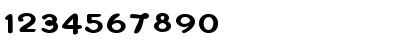 Download EZBake Regular Font Numeric Preview