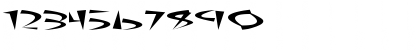 Download Fat Plain Font Numeric Preview