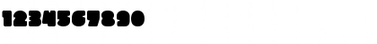 Download Fatty Solid Font Numeric Preview