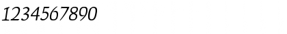 Download FaustLightItalicTab Roman Font Numeric Preview