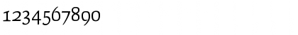 Download FaustLightOldStyleFigsTab Roman Font Numeric Preview