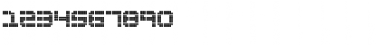 Download FD Spank Medium Font Numeric Preview