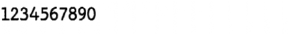 Download JMH Typewriter Bold Font Numeric Preview