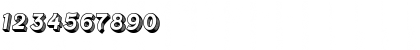Download Fenwick Olden Regular Font Numeric Preview