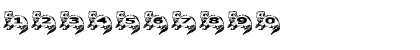 Download Ferret Side Normal Font Numeric Preview