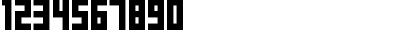 Download FFF Forward Regular Font Numeric Preview