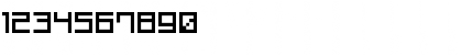 Download FFF Games Regular Font Numeric Preview