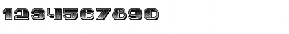 Download Jurij Gradient Regular Font Numeric Preview