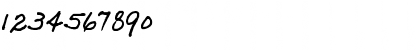 Download FG Mats Regular Font Numeric Preview