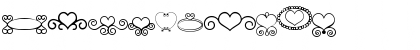 Download FG-Hearts Galore Regular Font Numeric Preview