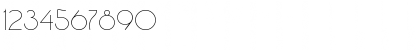 Download Fina Regular Font Numeric Preview