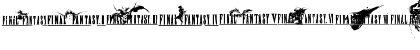 Download final fantasy elements Regular Font Numeric Preview
