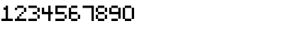 Download fixed_v01 Regular Font Numeric Preview