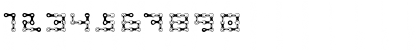 Download FK Chain Regular Font Numeric Preview