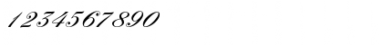 Download FleurishScript Regular Font Numeric Preview