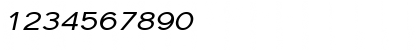 Download Florencesans SC Exp Italic Font Numeric Preview