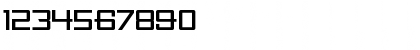 Download FlywheelSquare Medium Font Numeric Preview