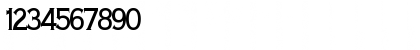 Download Font Regular Font Numeric Preview