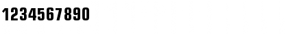Download font398 Bold Font Numeric Preview