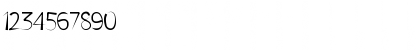 Download FontPenetration Regular Font Numeric Preview